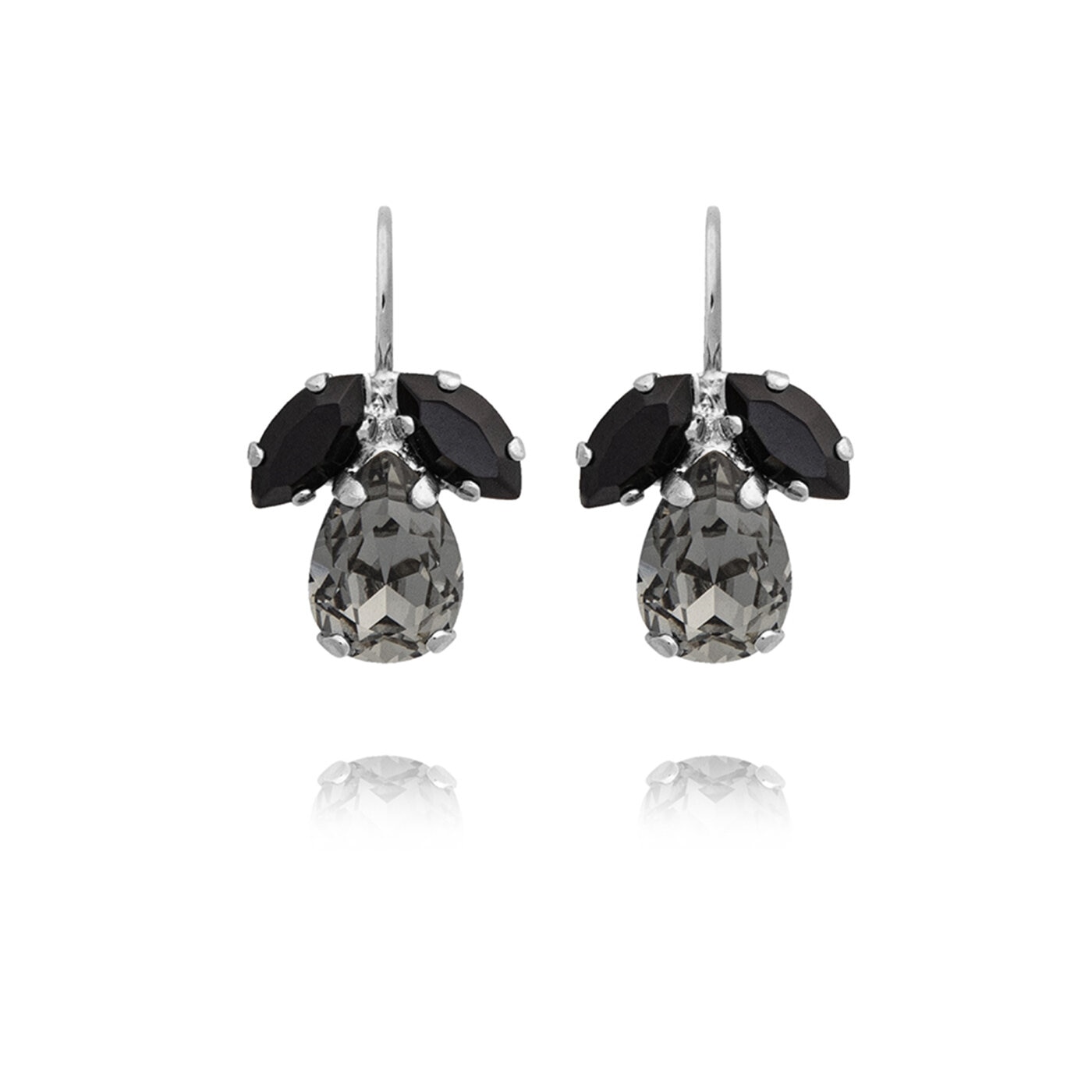 Petite Timo Rhodium Black