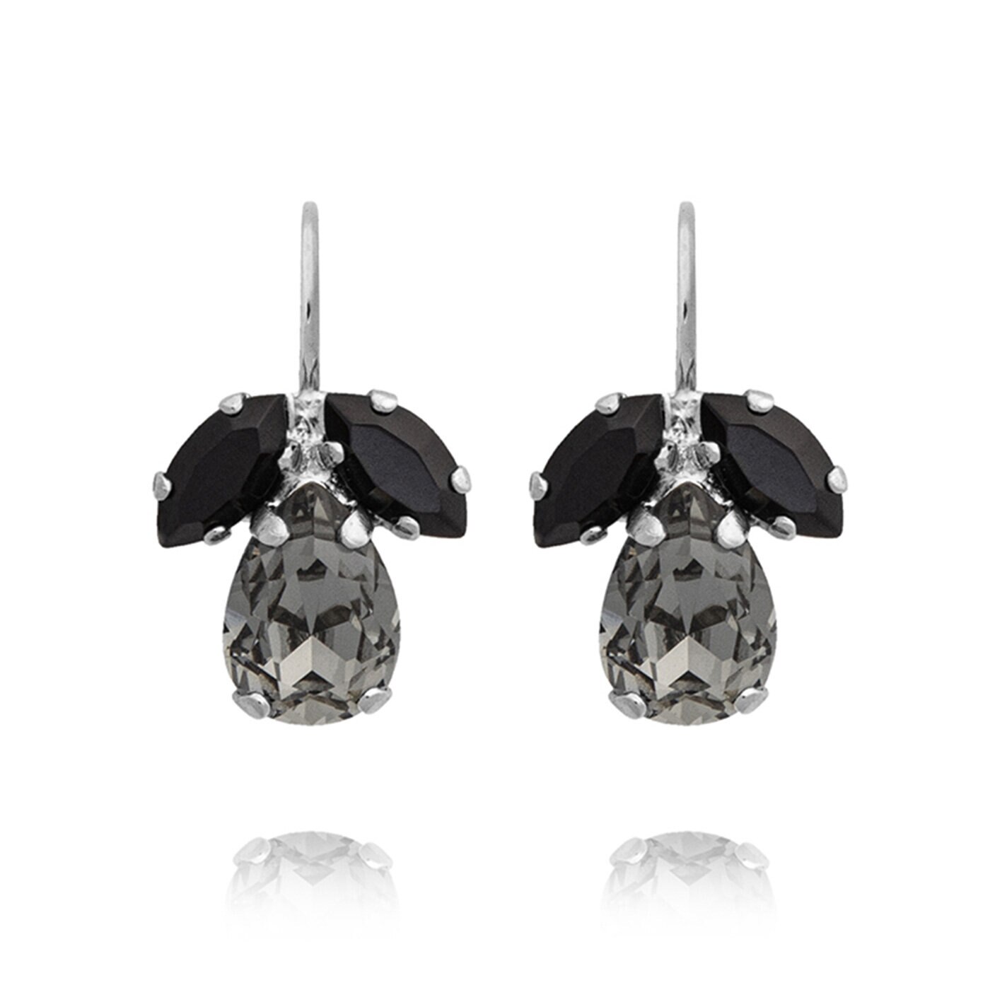 Petite Timo Rhodium Black