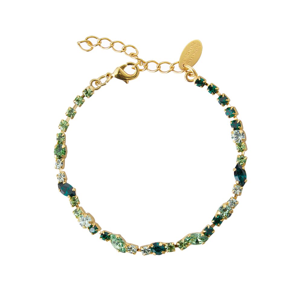 Antonia Bracelet Gold / Green Combo