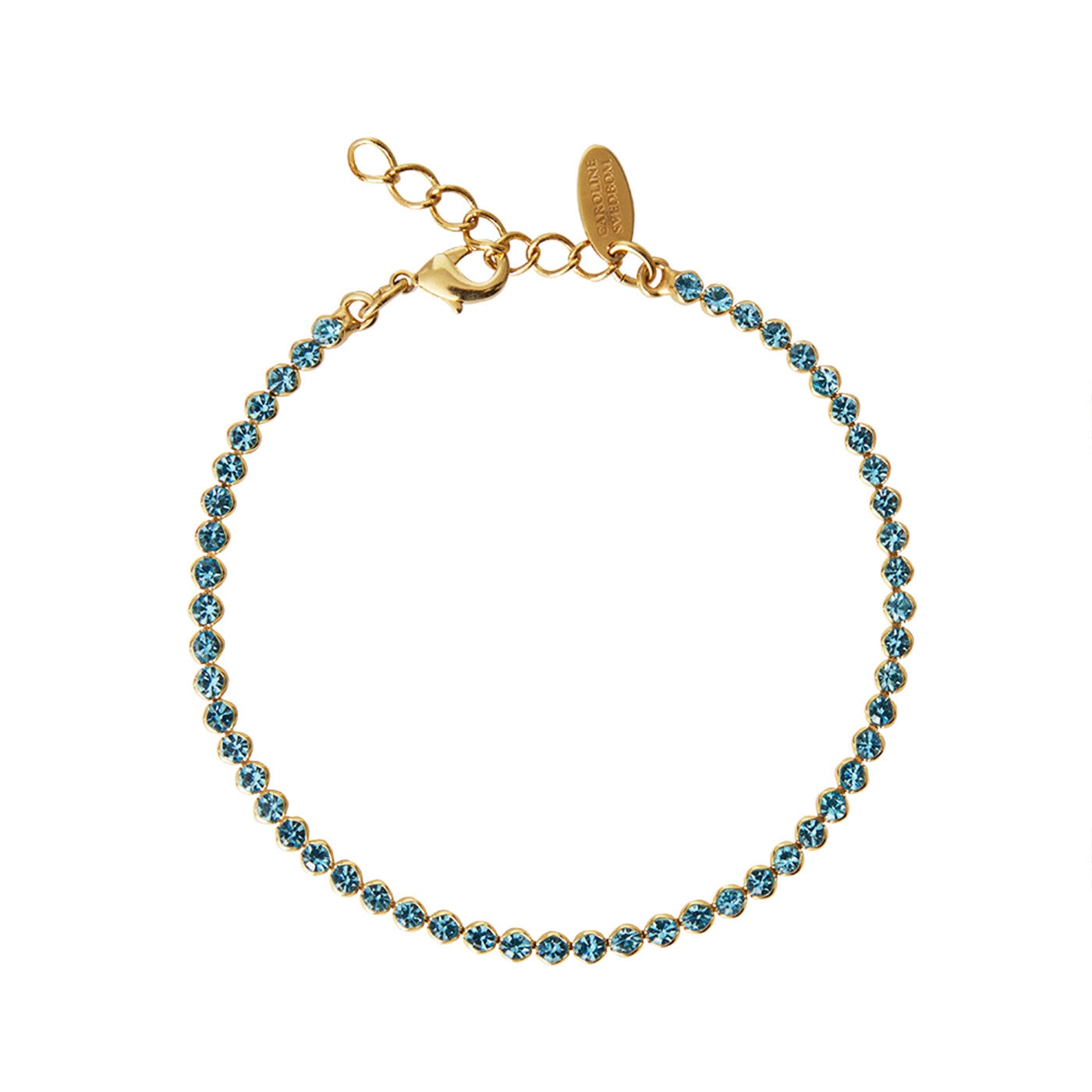 Siri Bracelet Gold / Light Turquoise