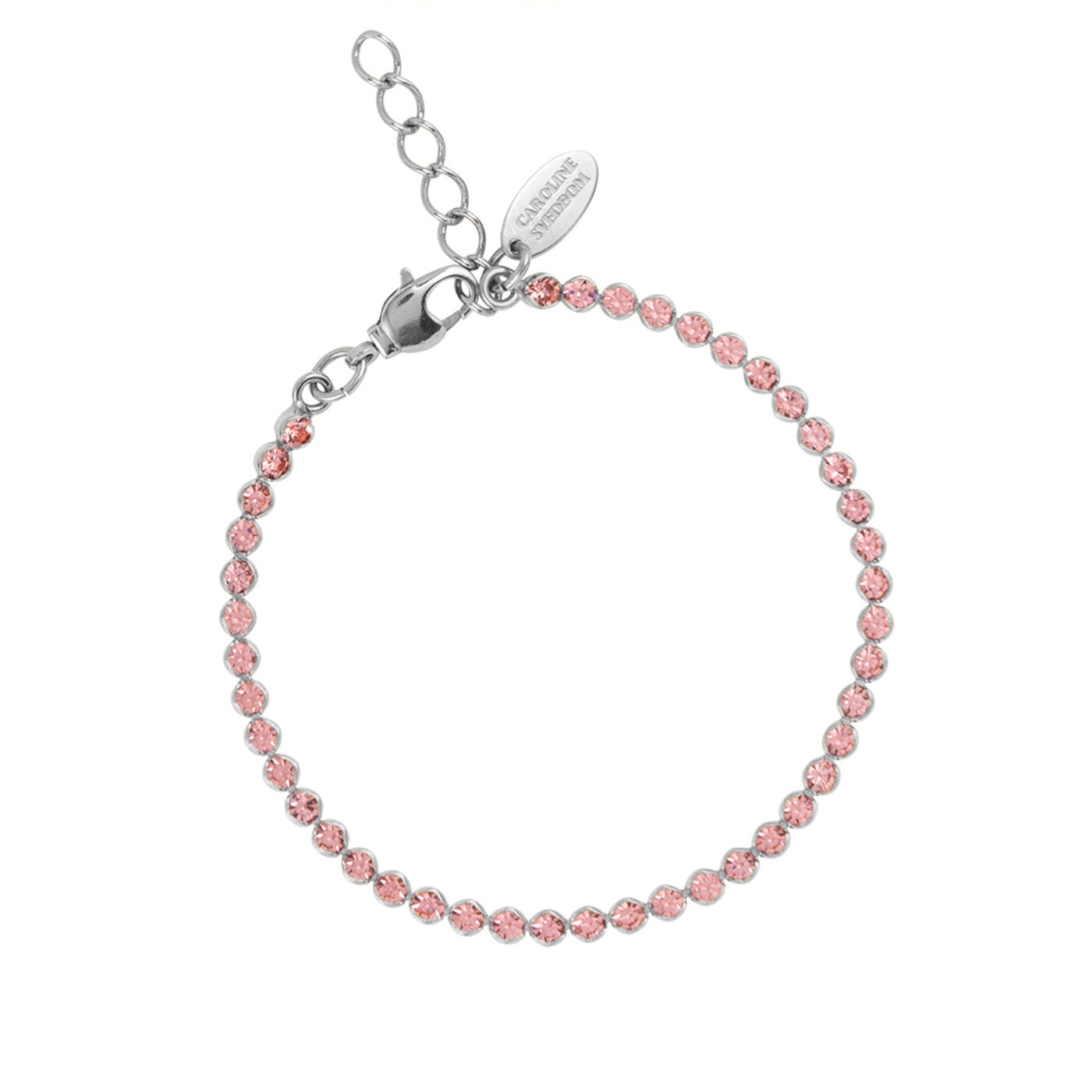 Siri Bracelet Rhodium / Light Rose