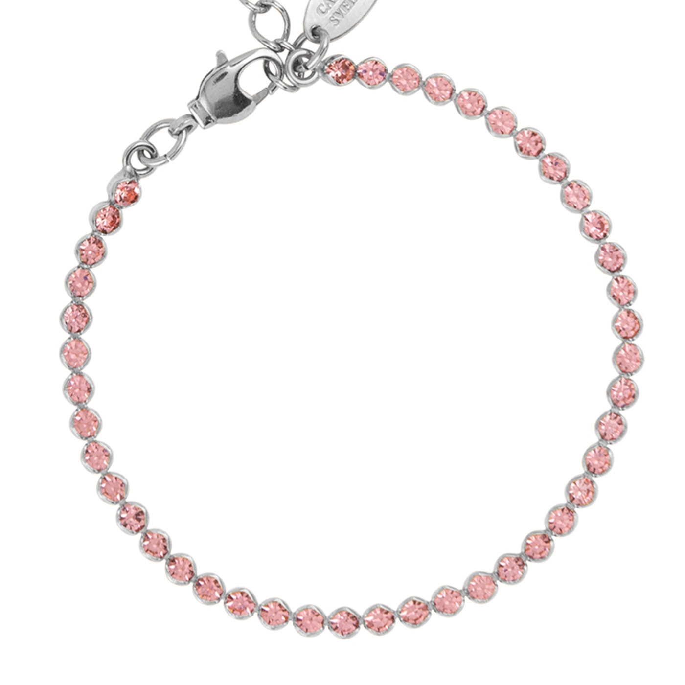 Siri Bracelet Rhodium / Light Rose