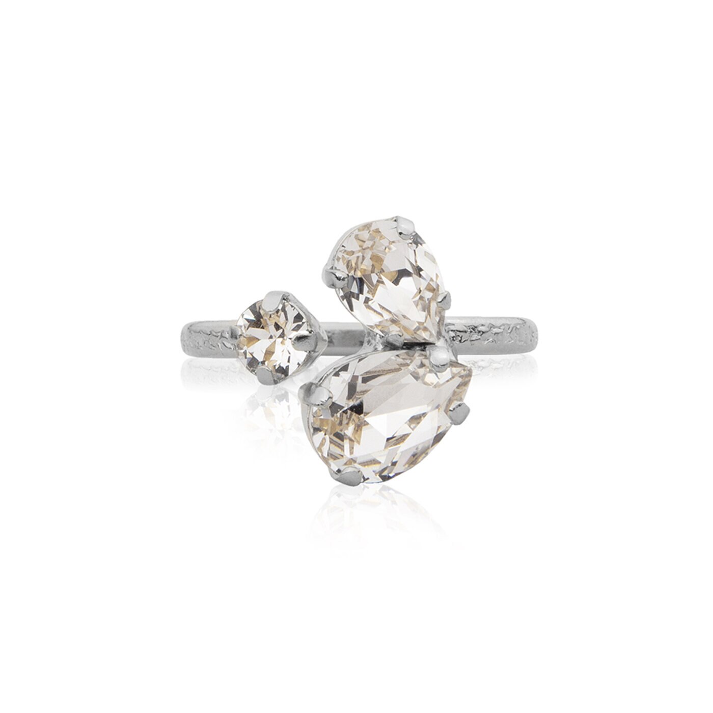 ALISIA RING RHODIUM