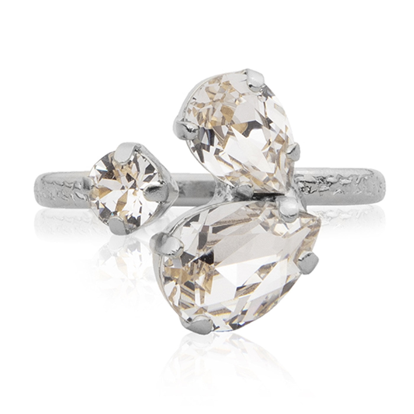 ALISIA RING RHODIUM
