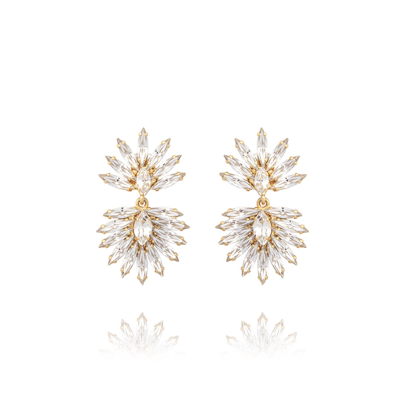 MINI CINA EARRINGS GOLD