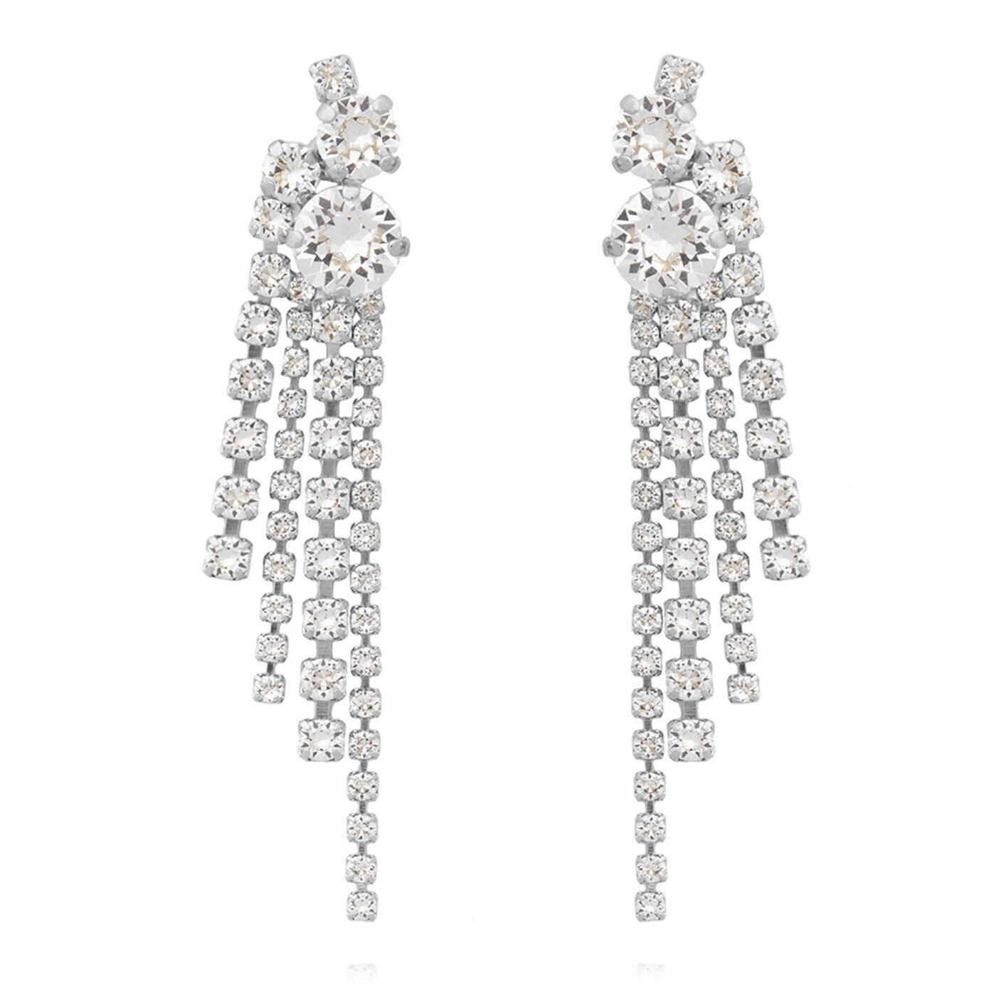 Crystal earrings hotsell