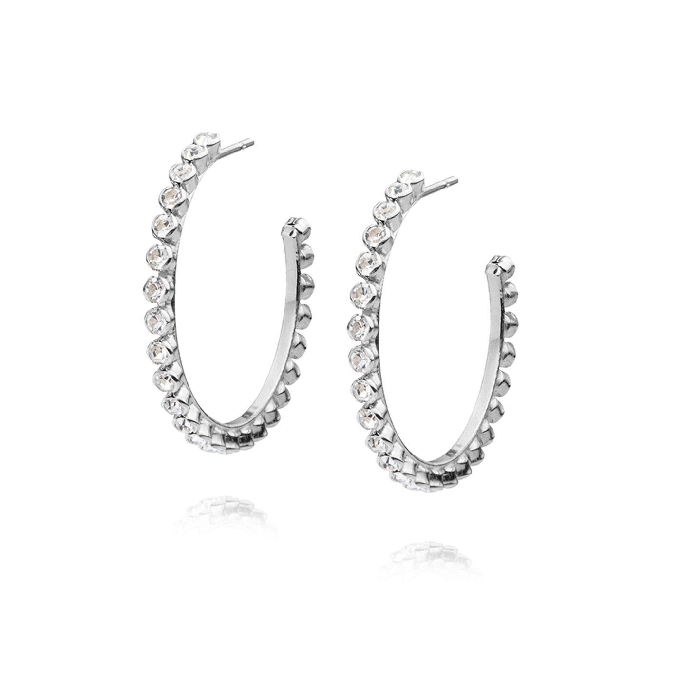 Siri Large Earrings / Crystal