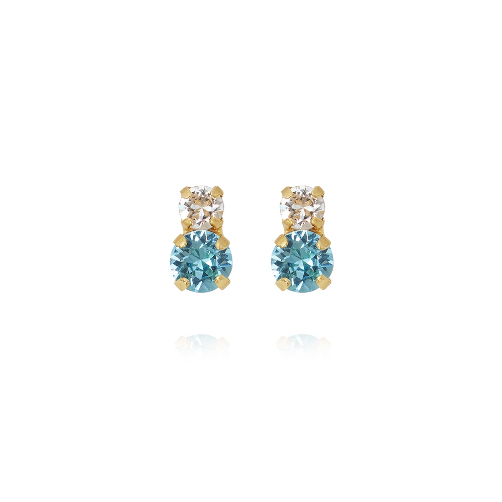 Leah Earrings / Aquamarine Combo