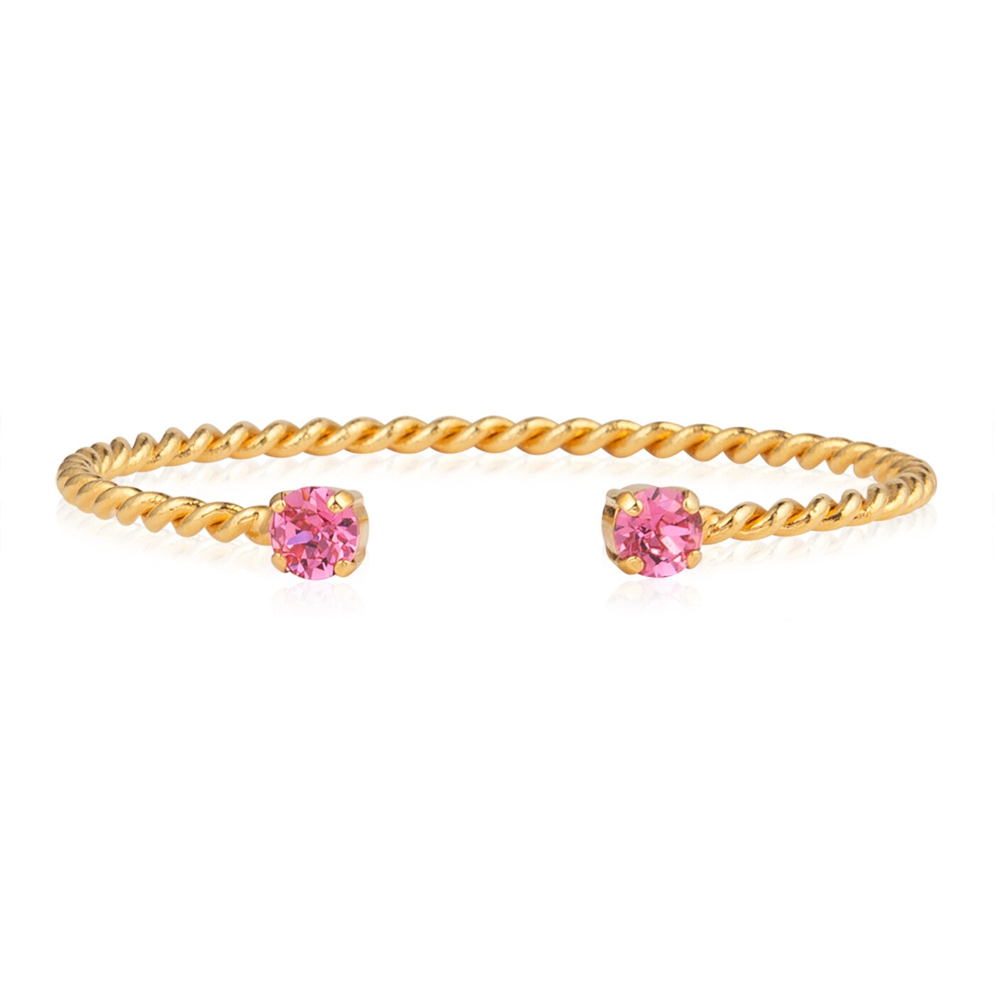 Mini Twisted Bracelet Gold / Rose