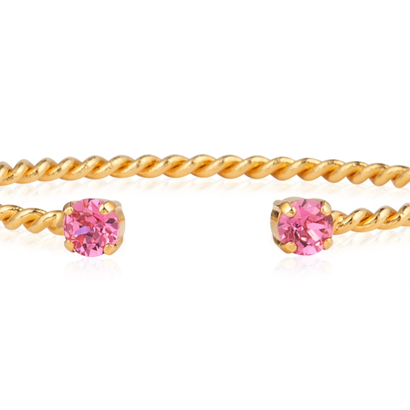 Mini Twisted Bracelet Gold / Rose