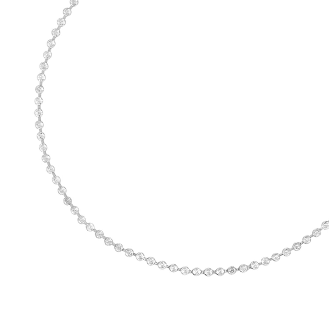 Siri Necklace Rhodium / Crystal