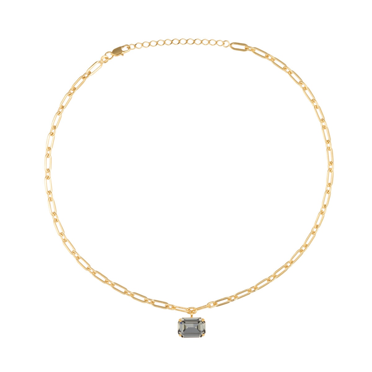 Mini Lydia Necklace / Black Diamond