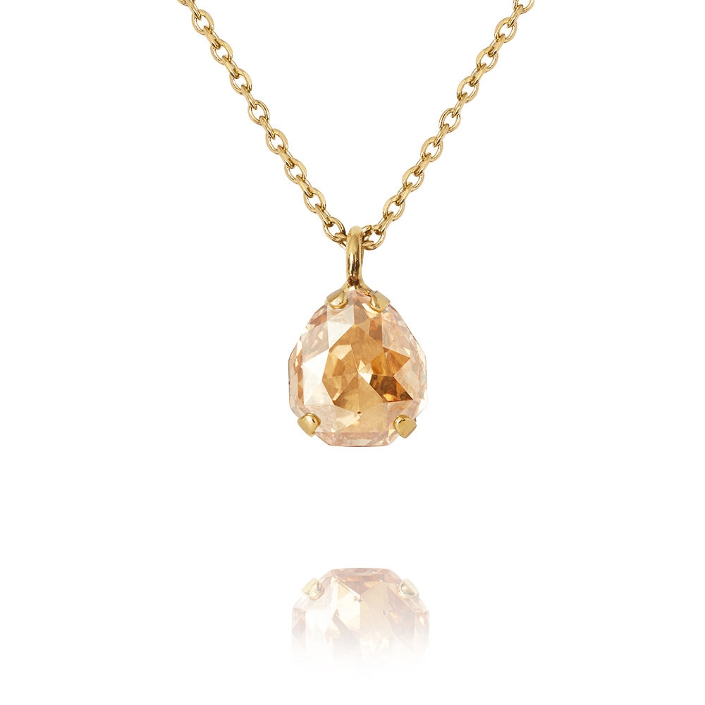 Carlotta Necklace Gold Golden Shadow 