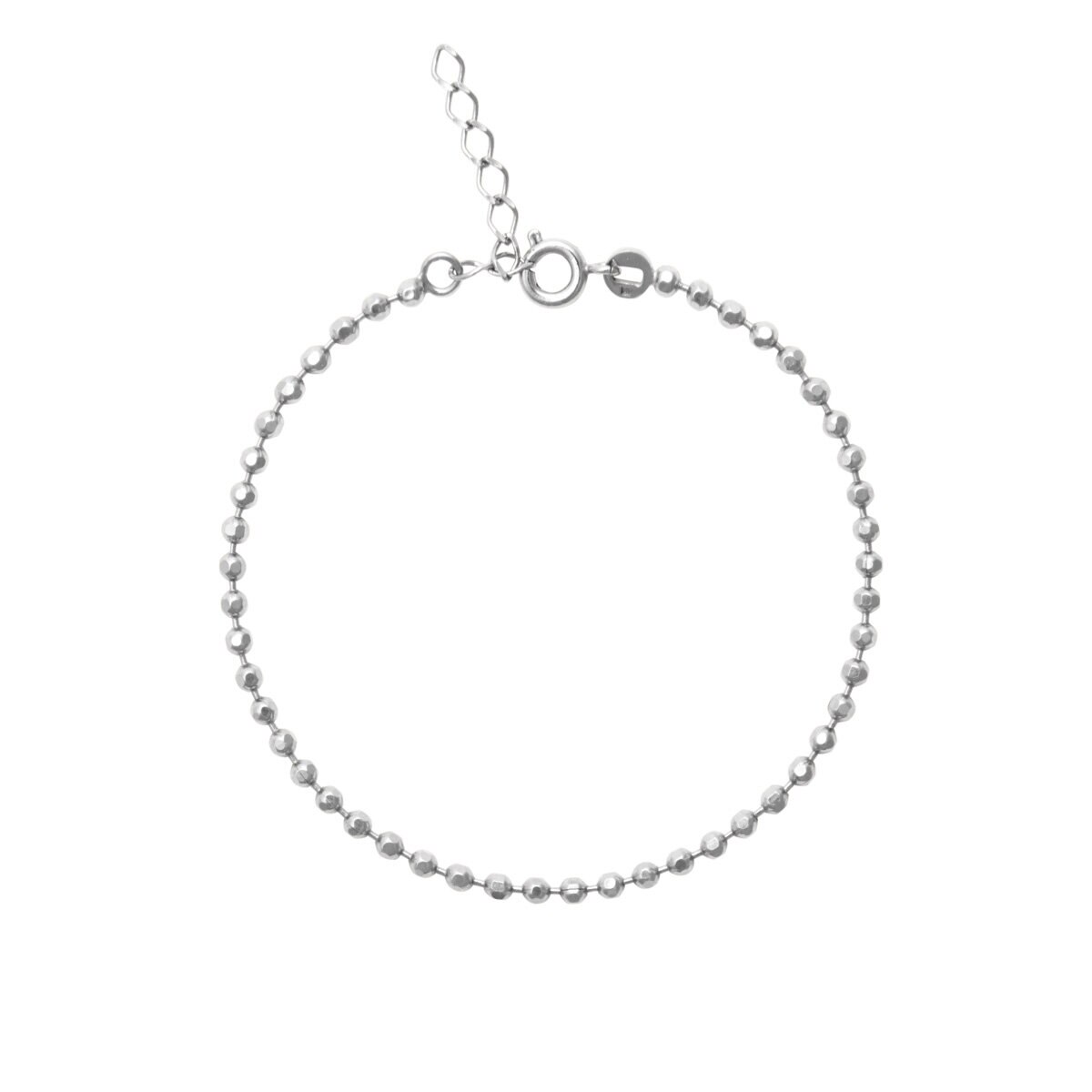 Mona Bracelet Rhodium