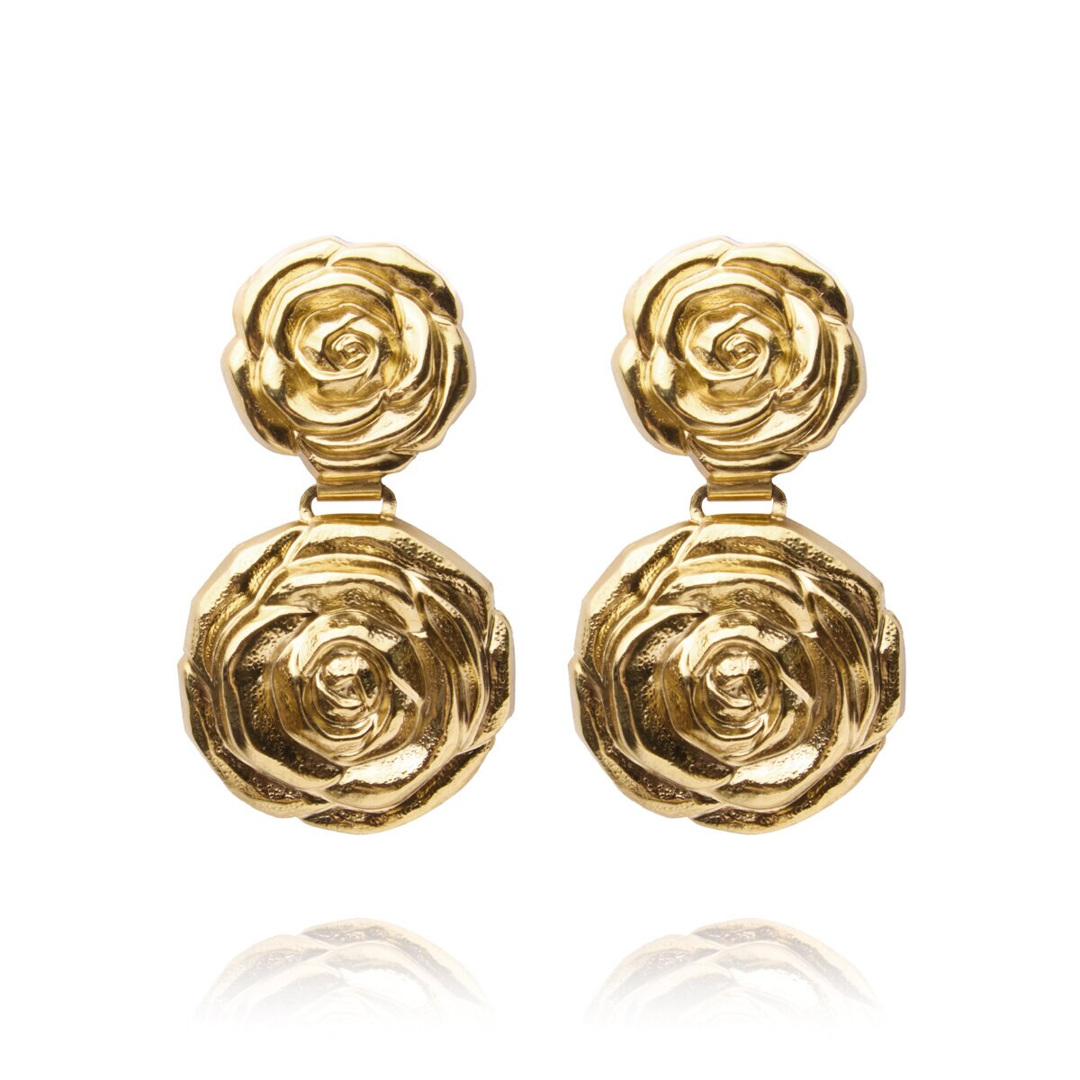 Rosita Grande Earrings Gold