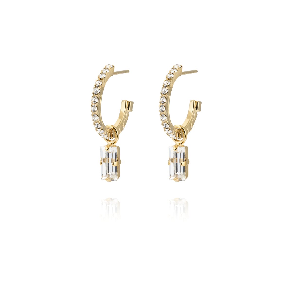 Lucy Earrings / Crystal