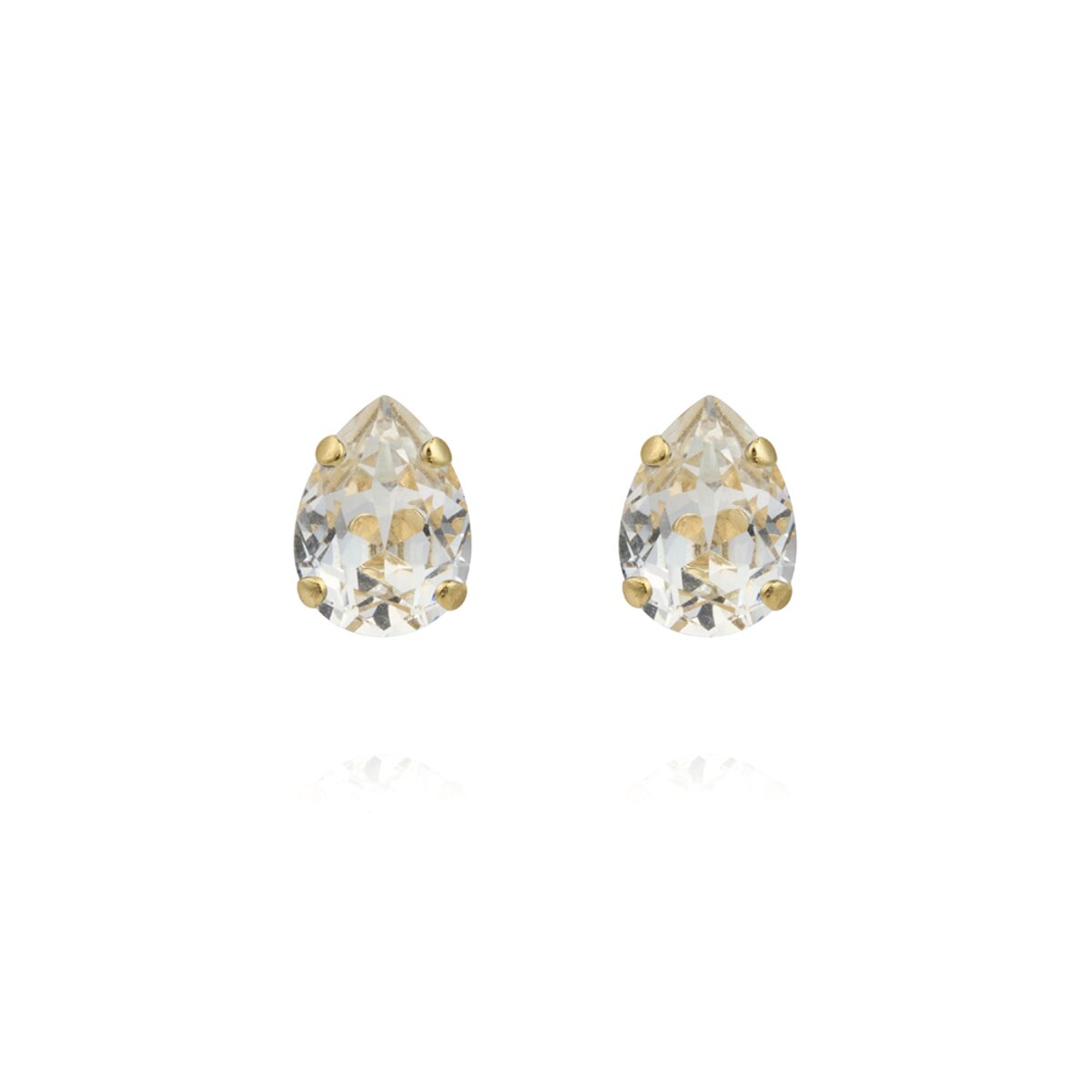 Amelia Stud Earrings / Crystal