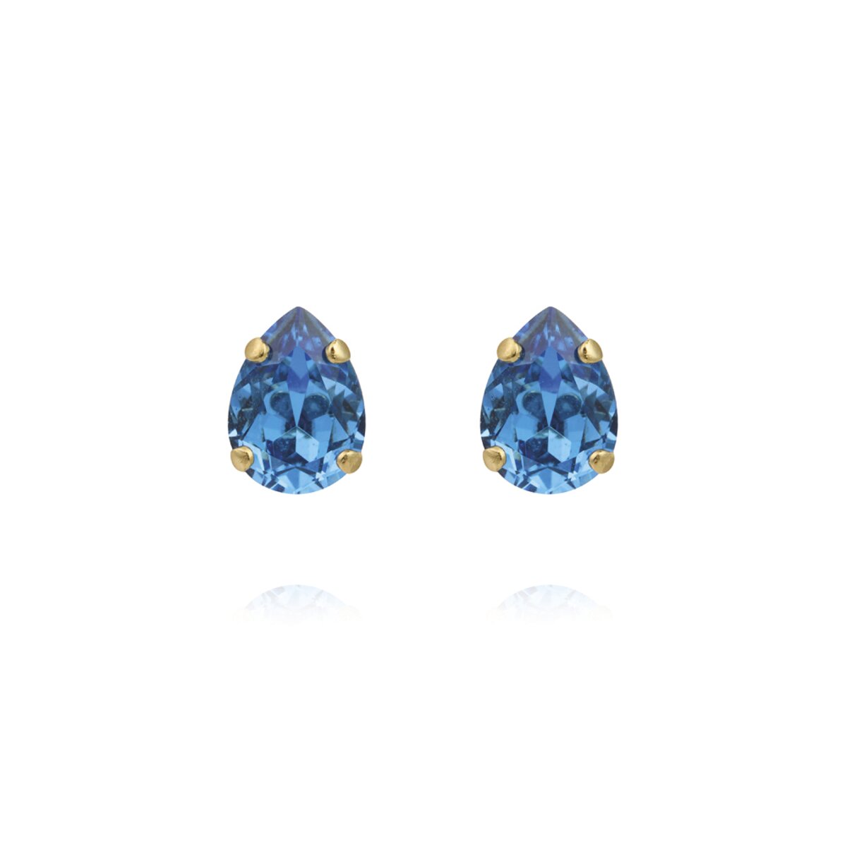 Amelia Stud Earrings / ReCreated™ Ice blue