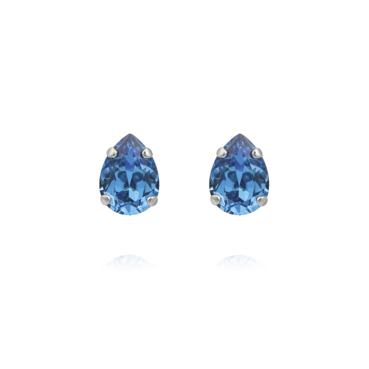Amelia Stud Earrings / ReCreated™ Ice blue