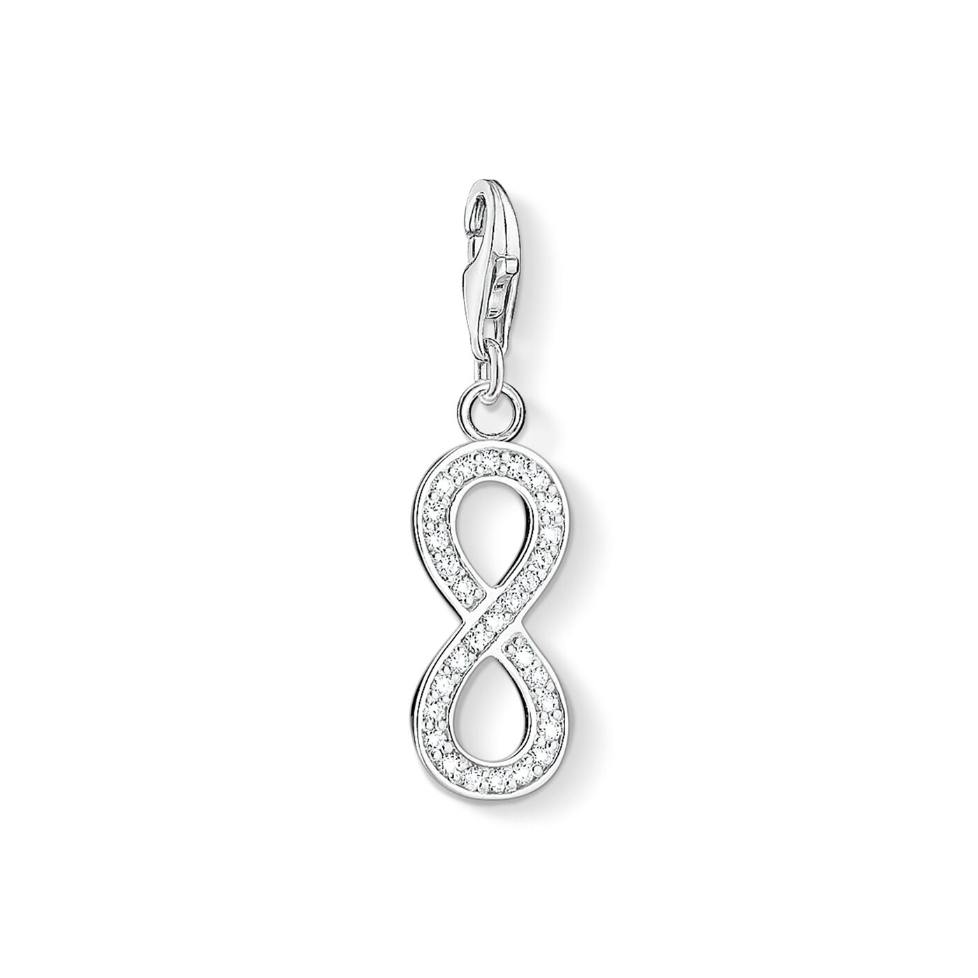 Charm pendant infinity