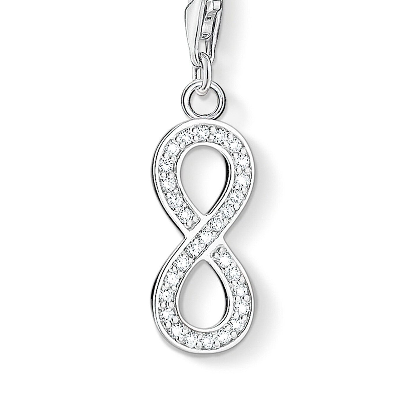 Charm pendant infinity