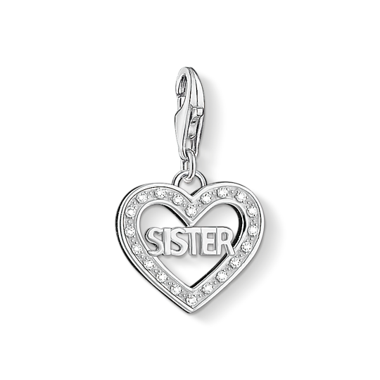 Charm-hängsmycke sister