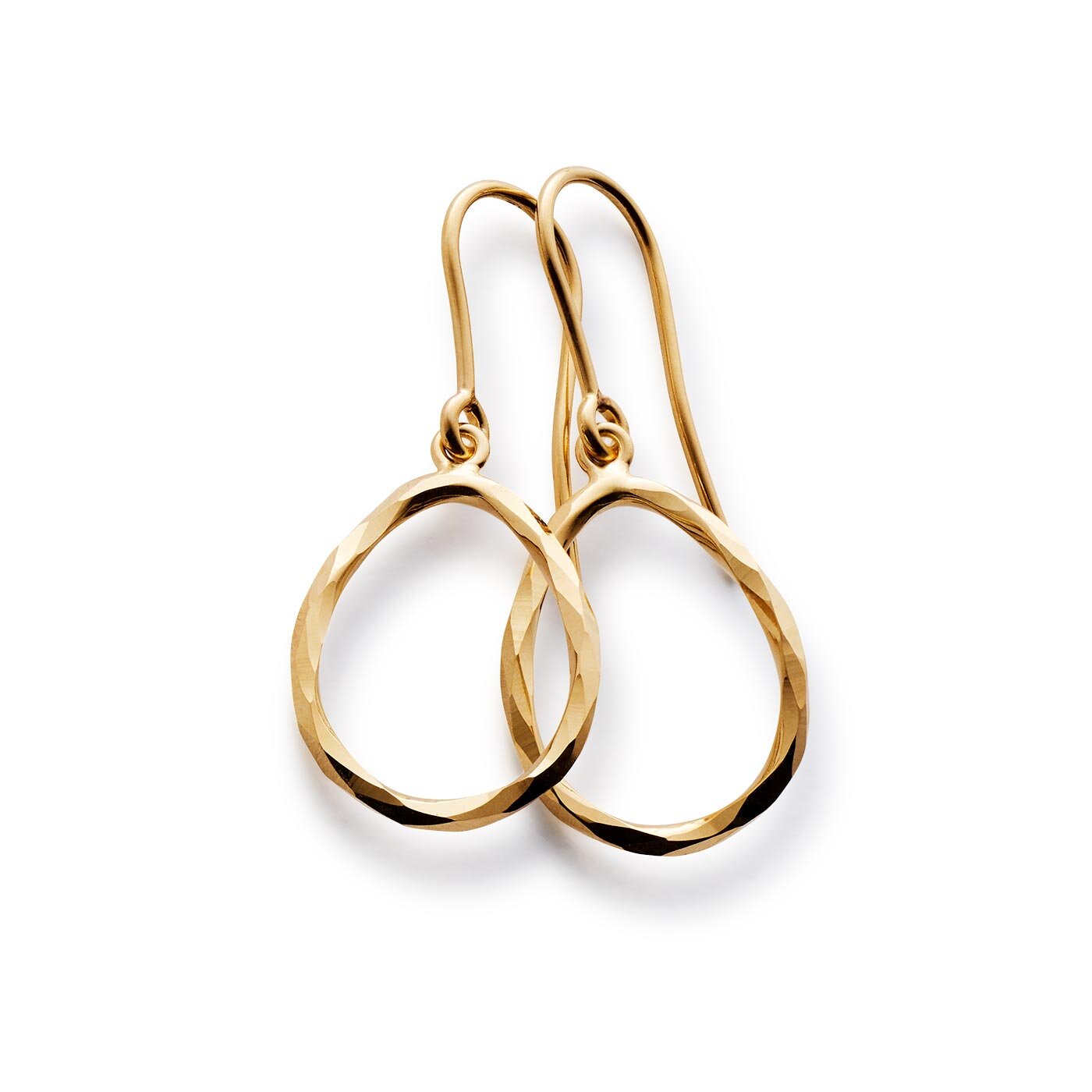 Flawless Hooks örhängen 18K guld