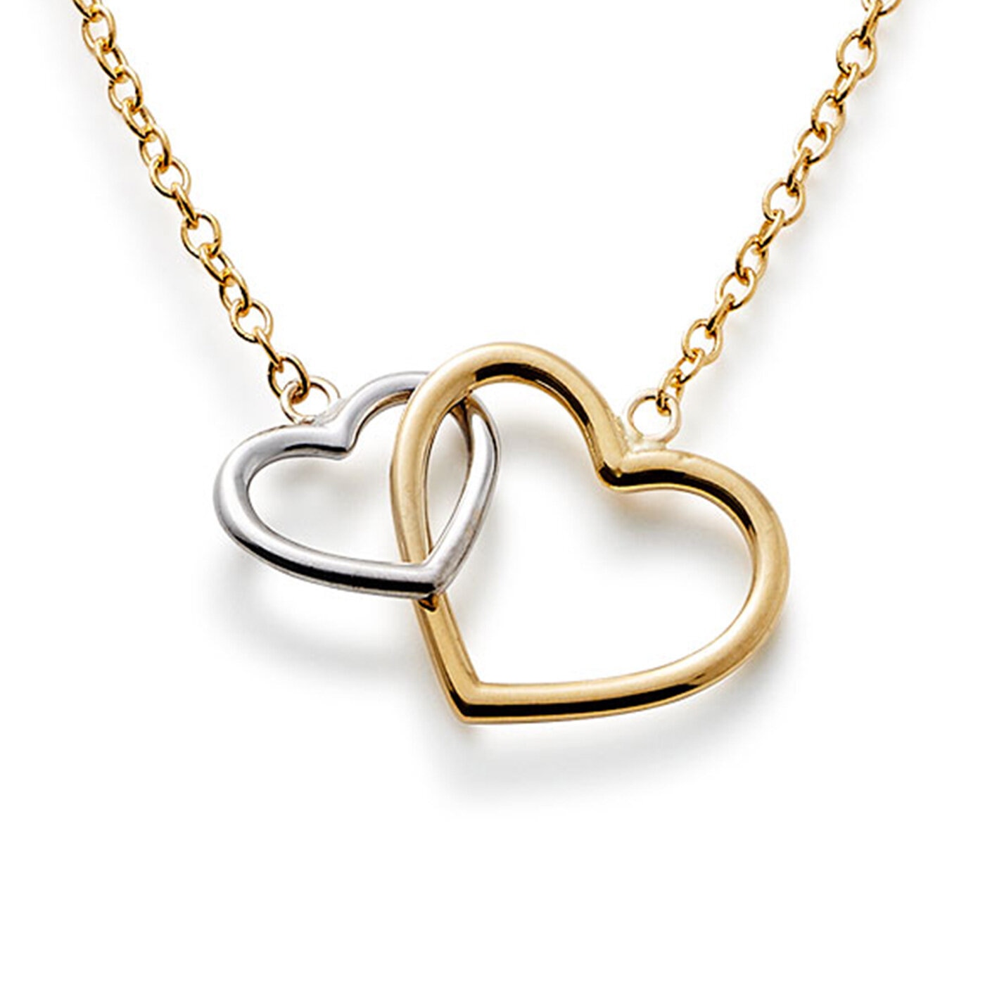 Tangled Heart Necklace 18K 