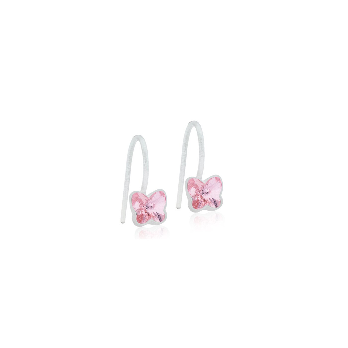 Pendant Fixed Butterfly Örhängen Light rose