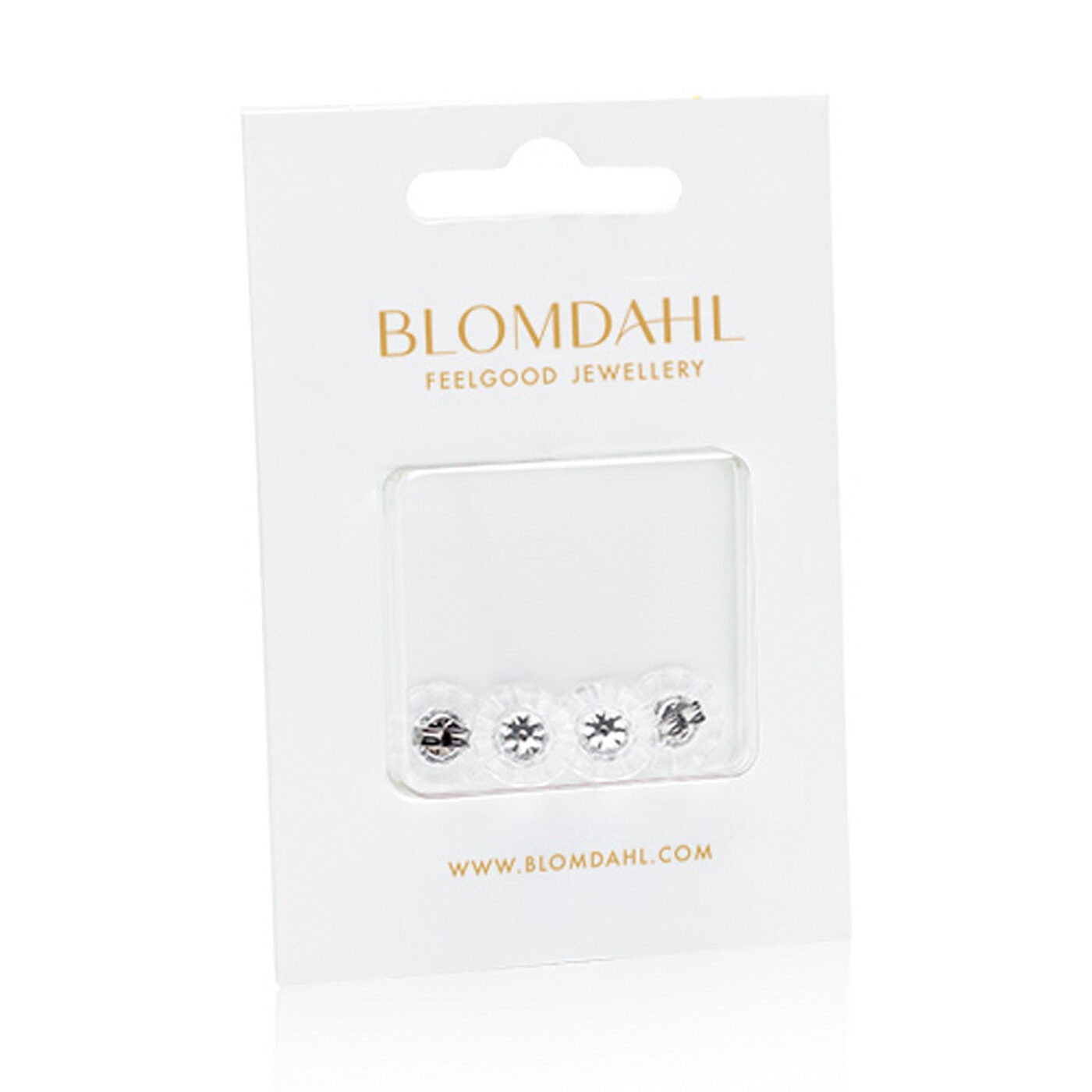 Skin friendly earring backs with disc for titanium earrings