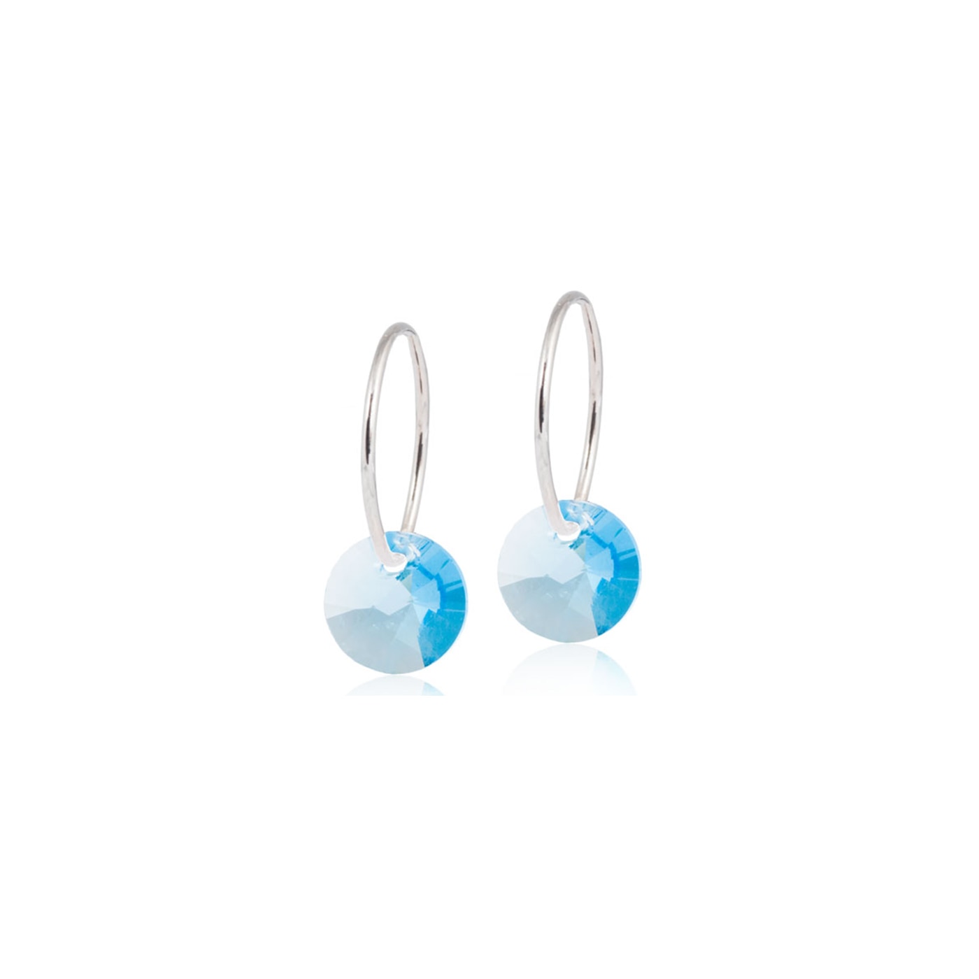 NT Round 8 mm, Aquamarine