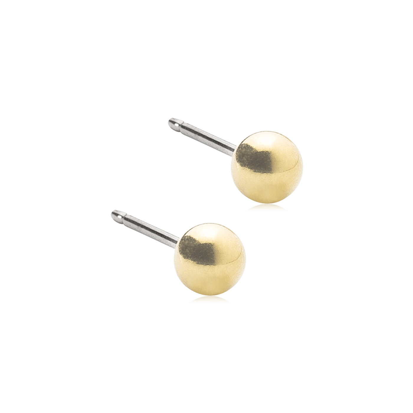 Ball Örhängen 4 mm
