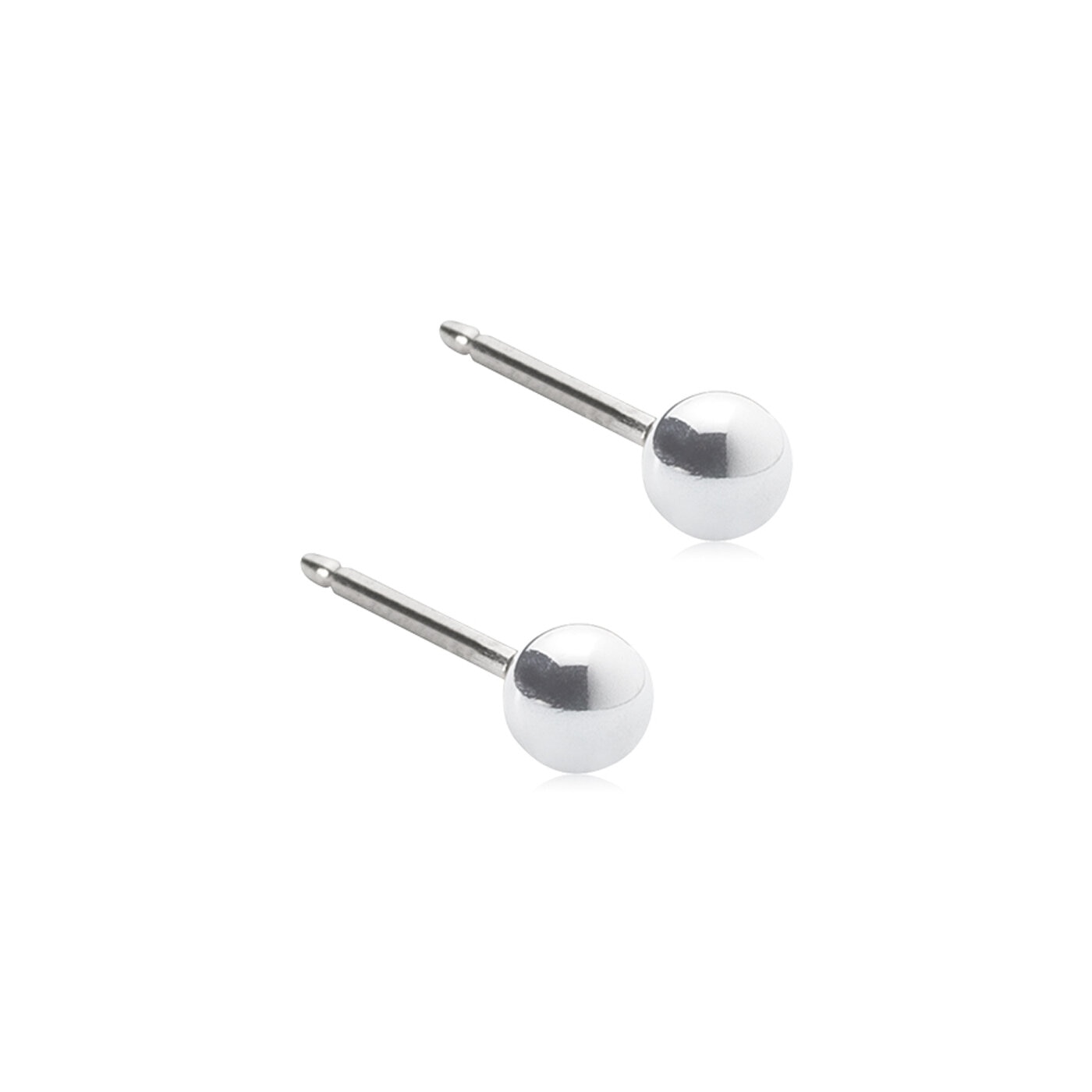 Ball Örhängen 3 mm