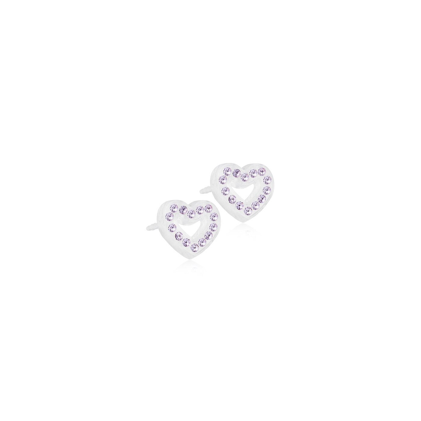 MP Brilliance Heart Hollow 10 mm, Violet