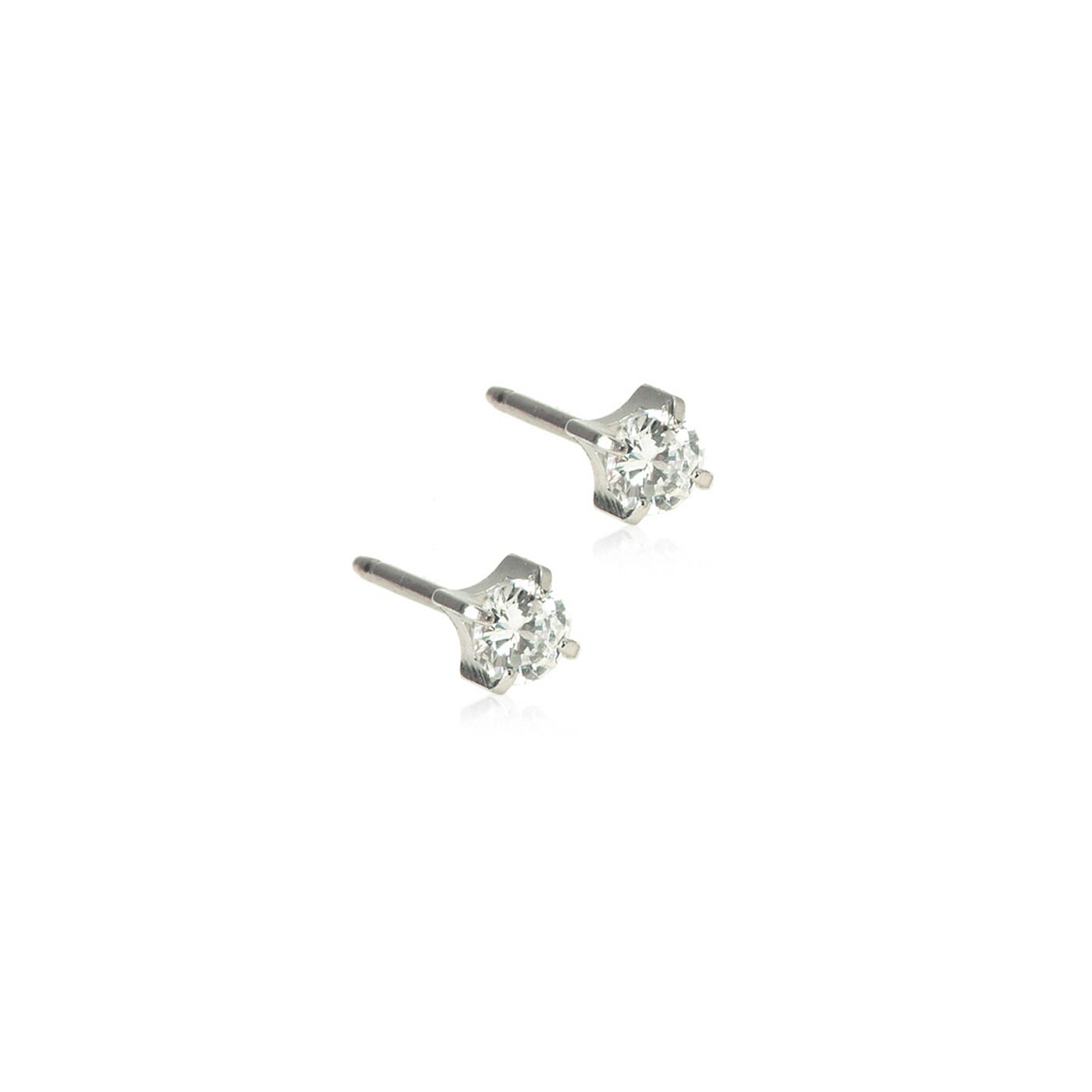 ST Tiffany 4 mm, CZ White