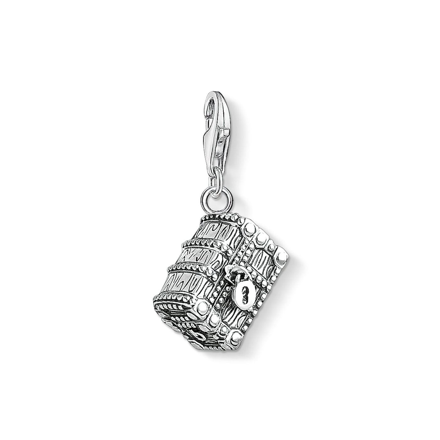 Charm pendant treasure chest