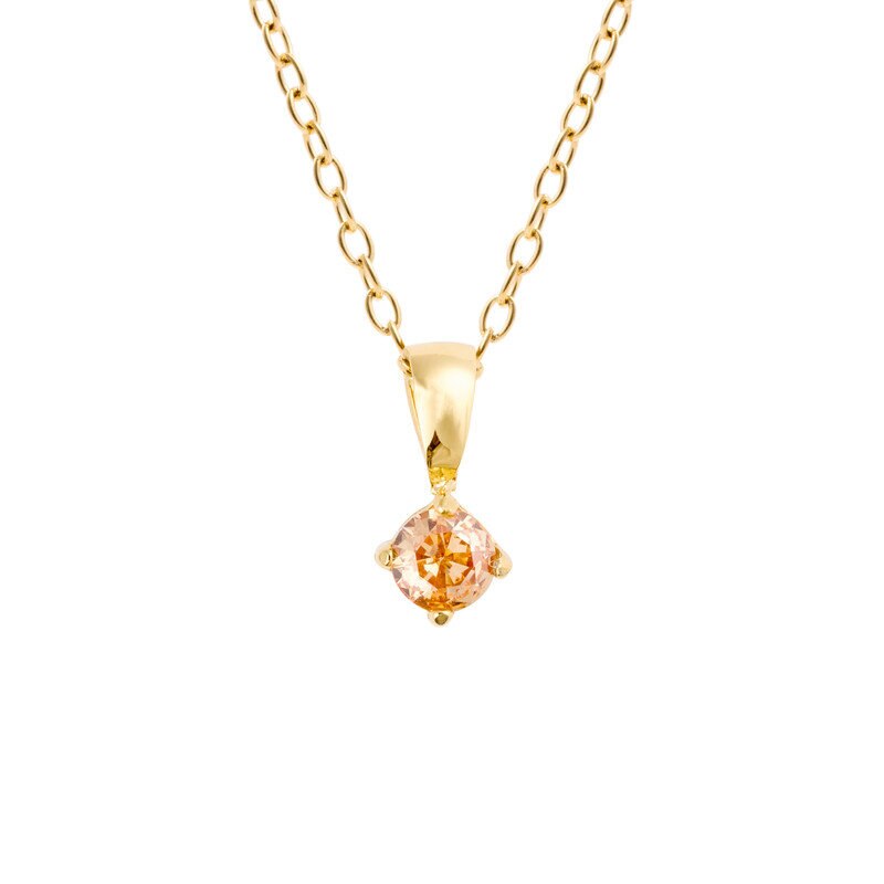 Jolie Gold Necklace - Champagne