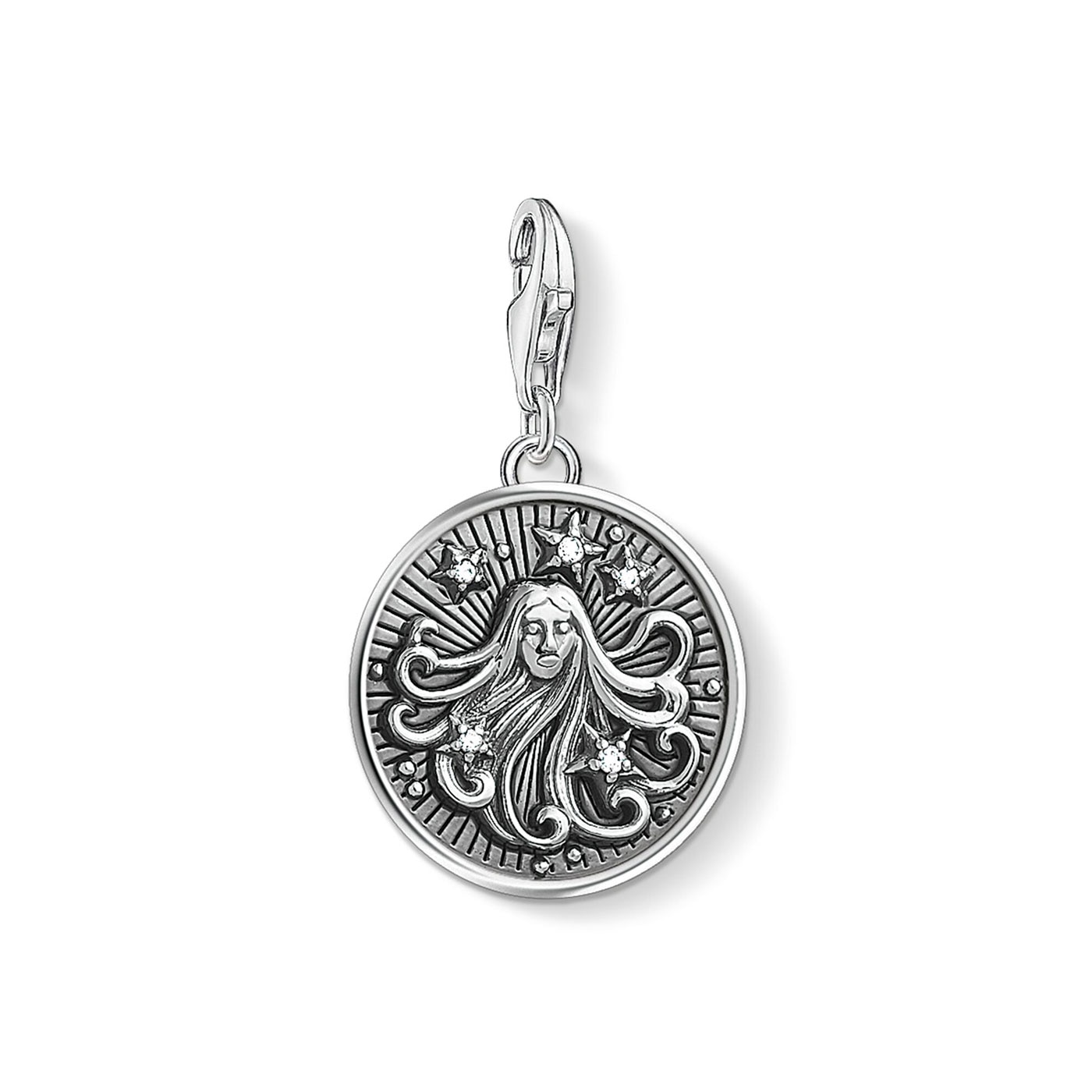 Charm pendant zodiac sign Virgo