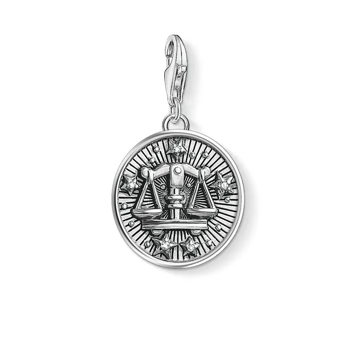 Charm pendant zodiac sign Libra