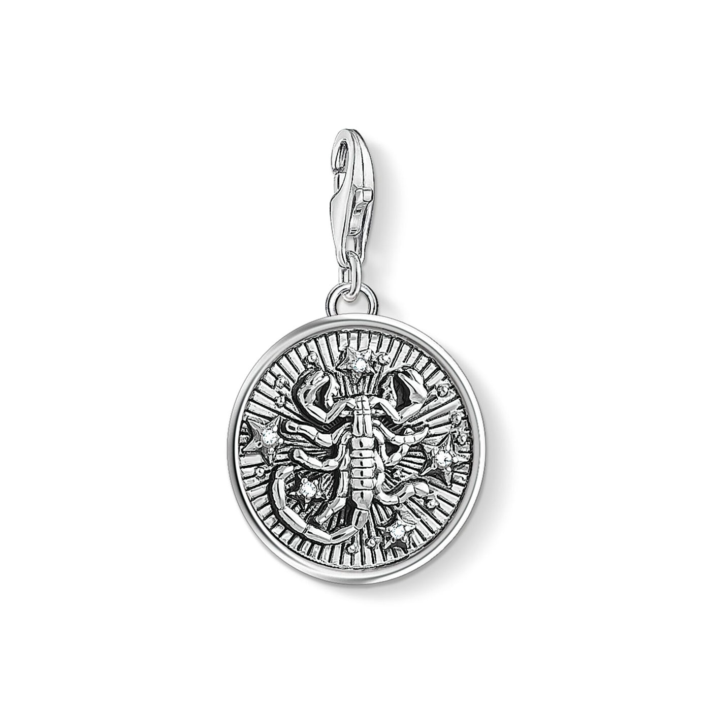 Charm pendant zodiac sign Scorpio