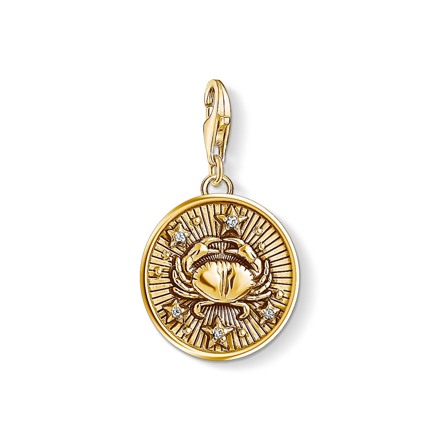 Charm pendant zodiac sign Cancer