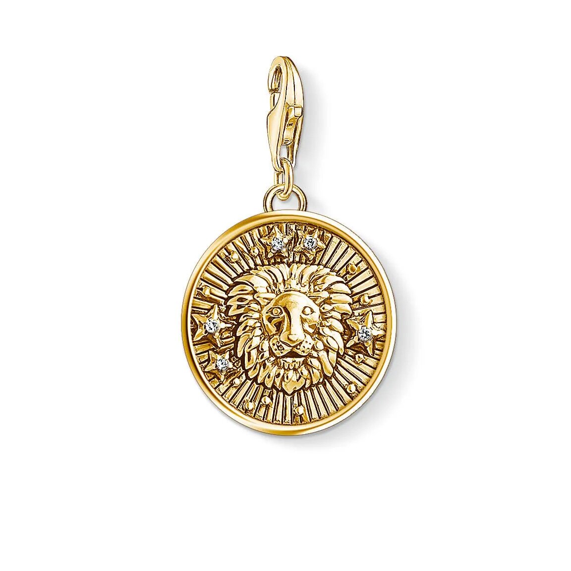 Charm pendant zodiac sign Leo