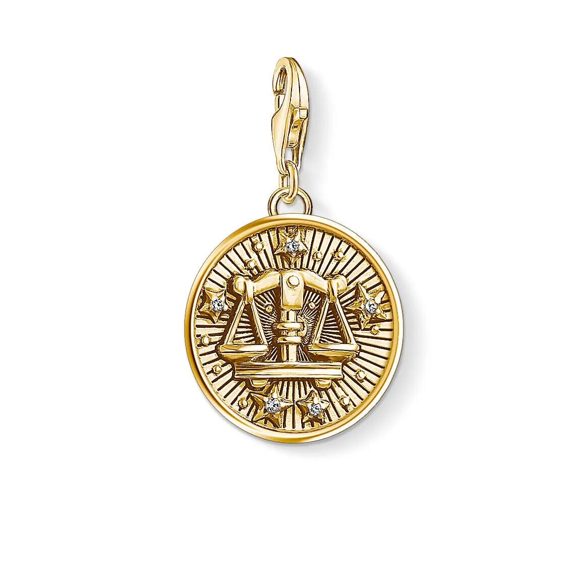 Charm pendant zodiac sign Libra