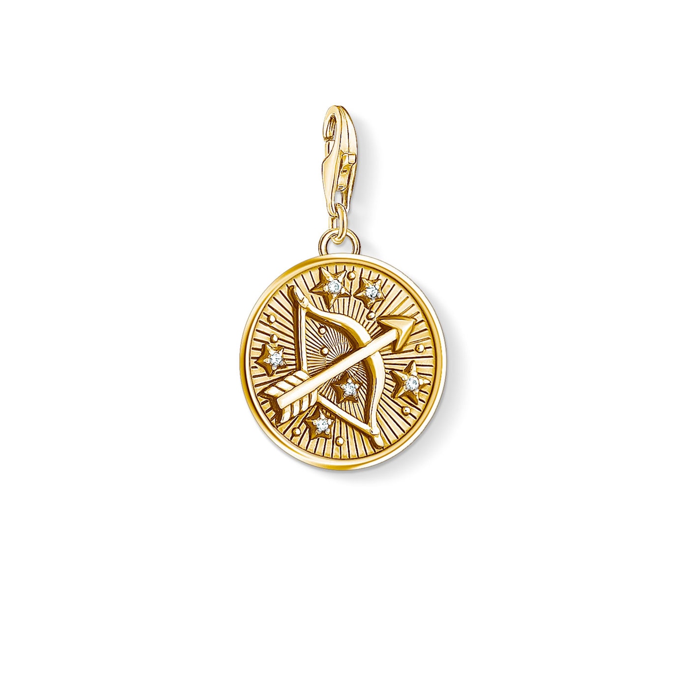 Charm pendant zodiac sign Sagittarius