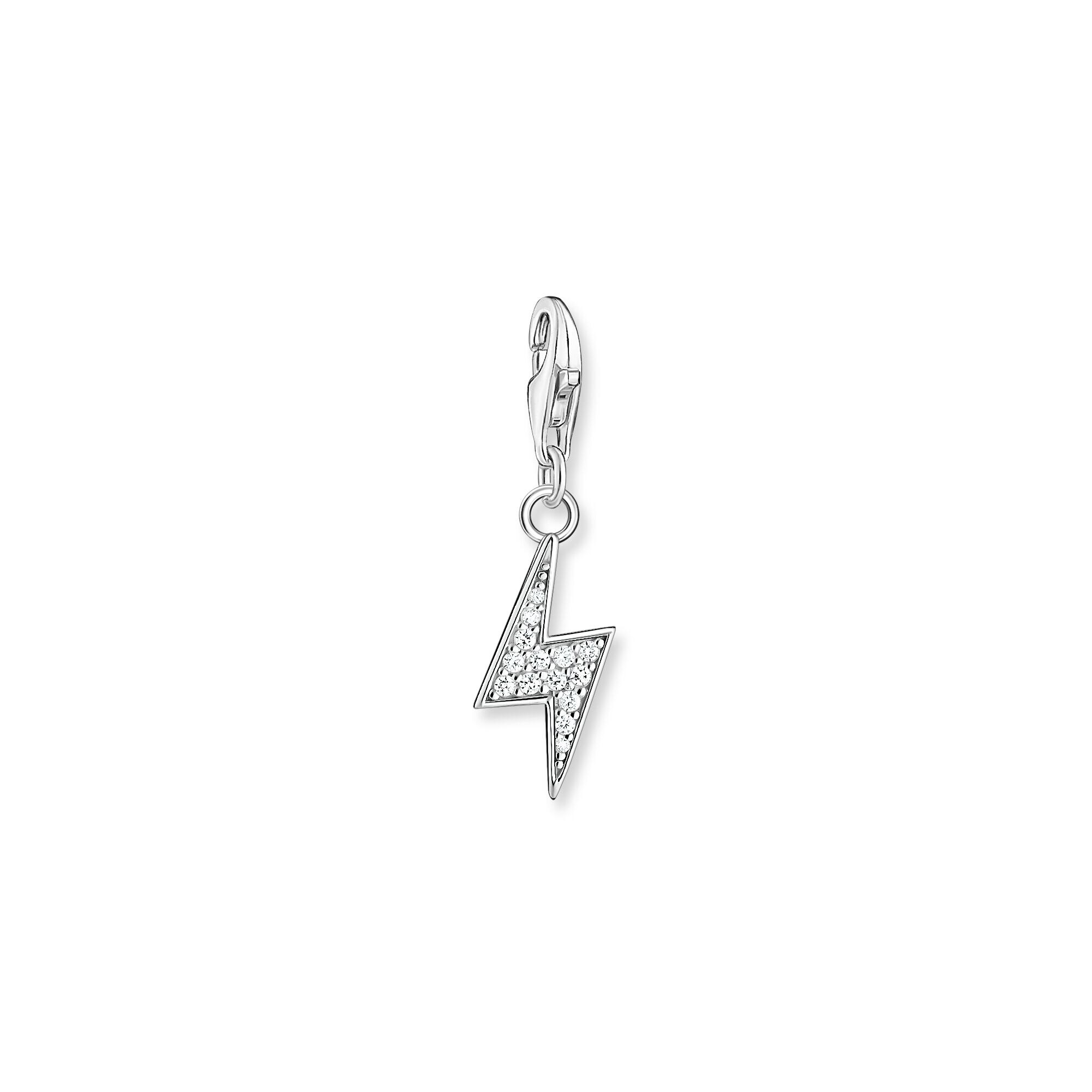 Charm-hängsmycke blixt