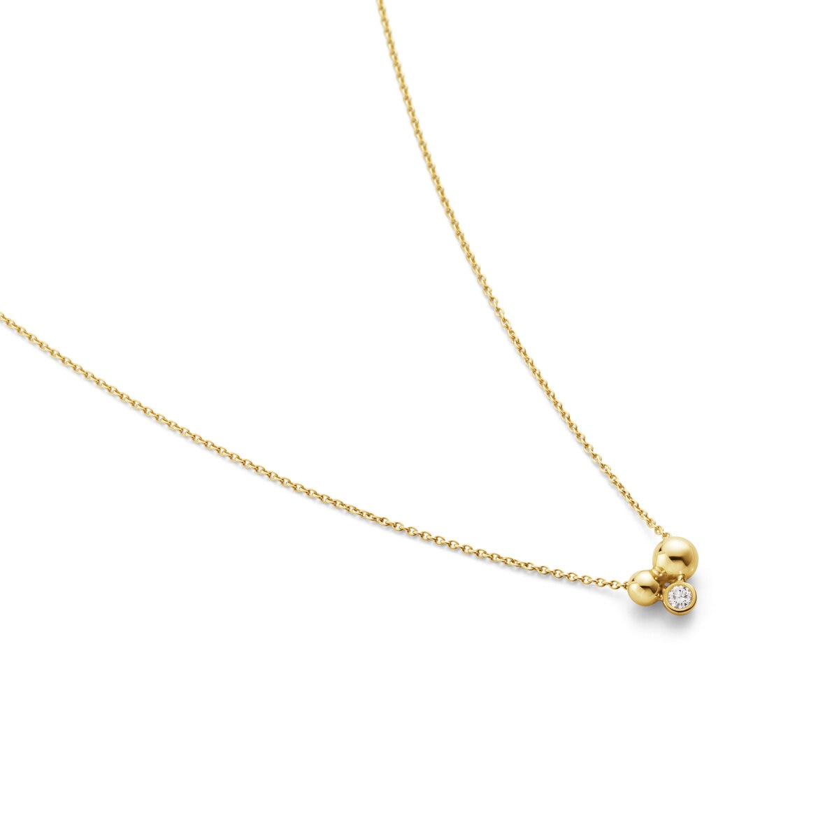 Moonlight Grapes pendant 18K 0,07 ct