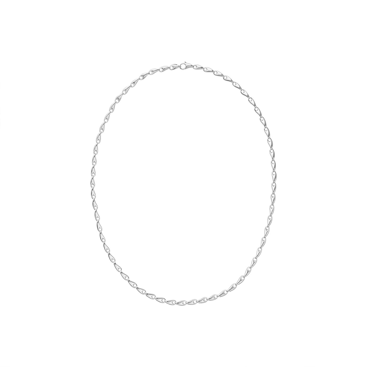 REFLECT LINK NECKLACE 652B SILVER
