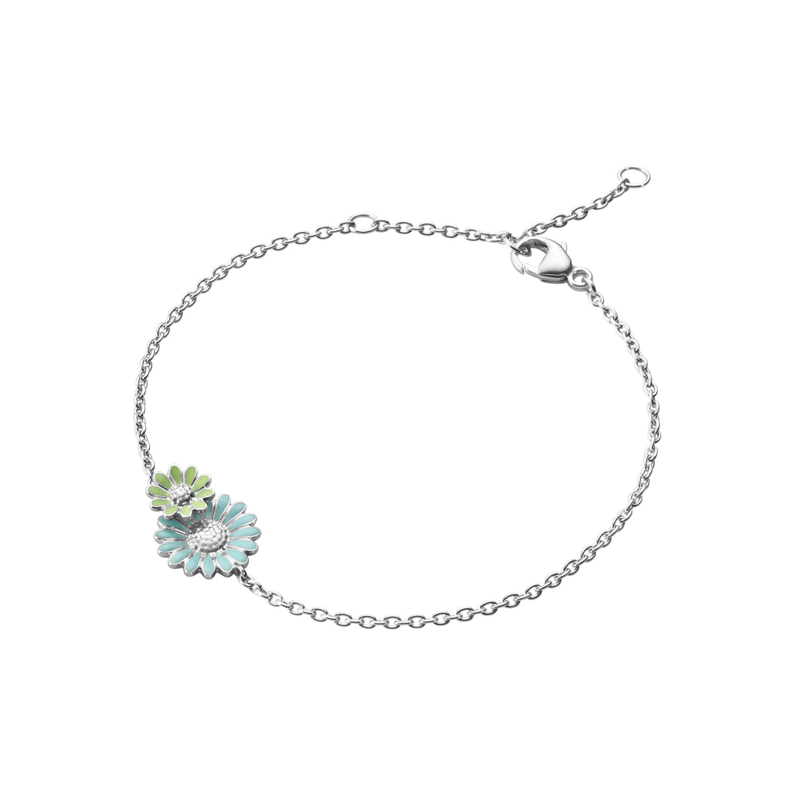 Daisy bracelet (blue/green)