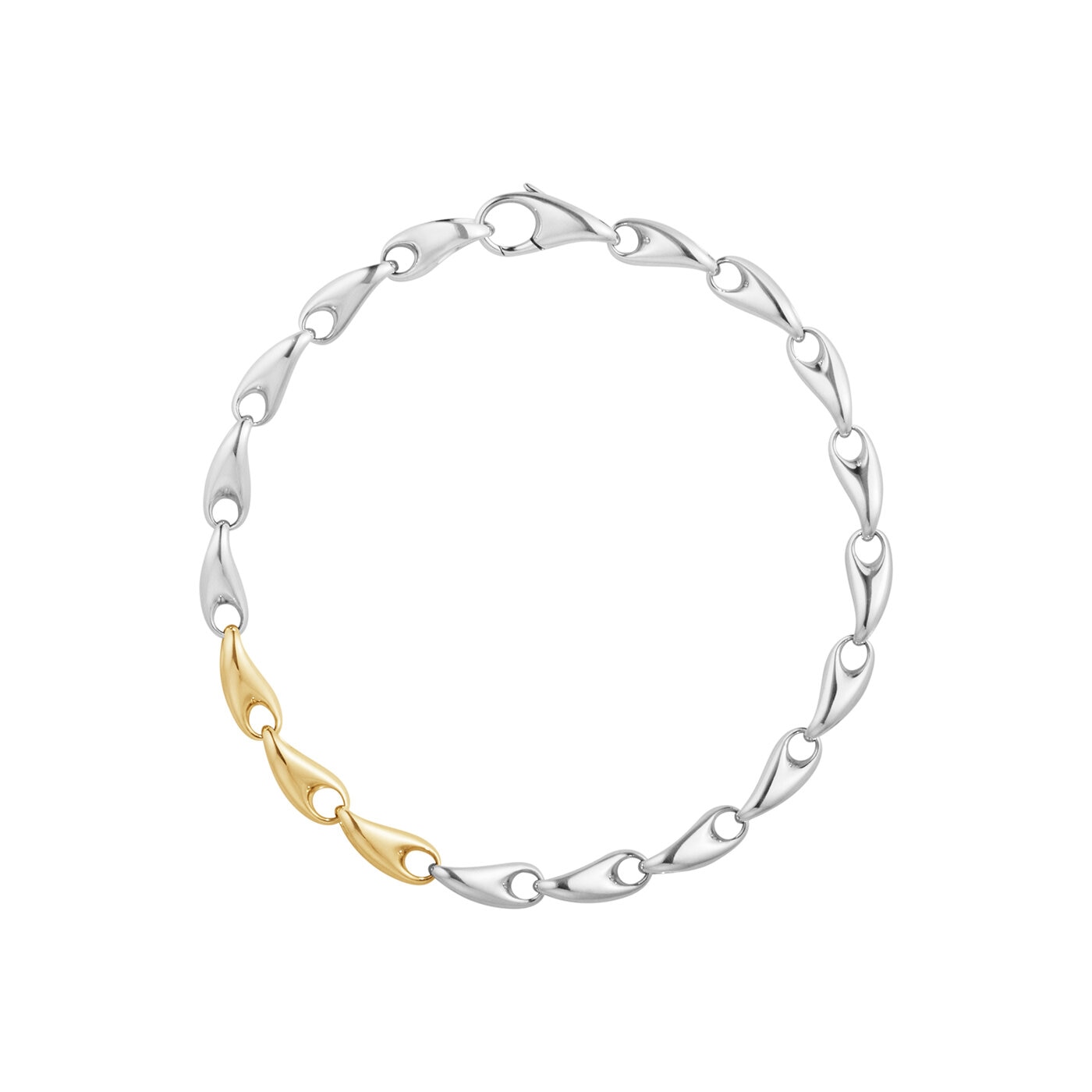 REFLECT SLIM BRACELET 652A SILVER YG M