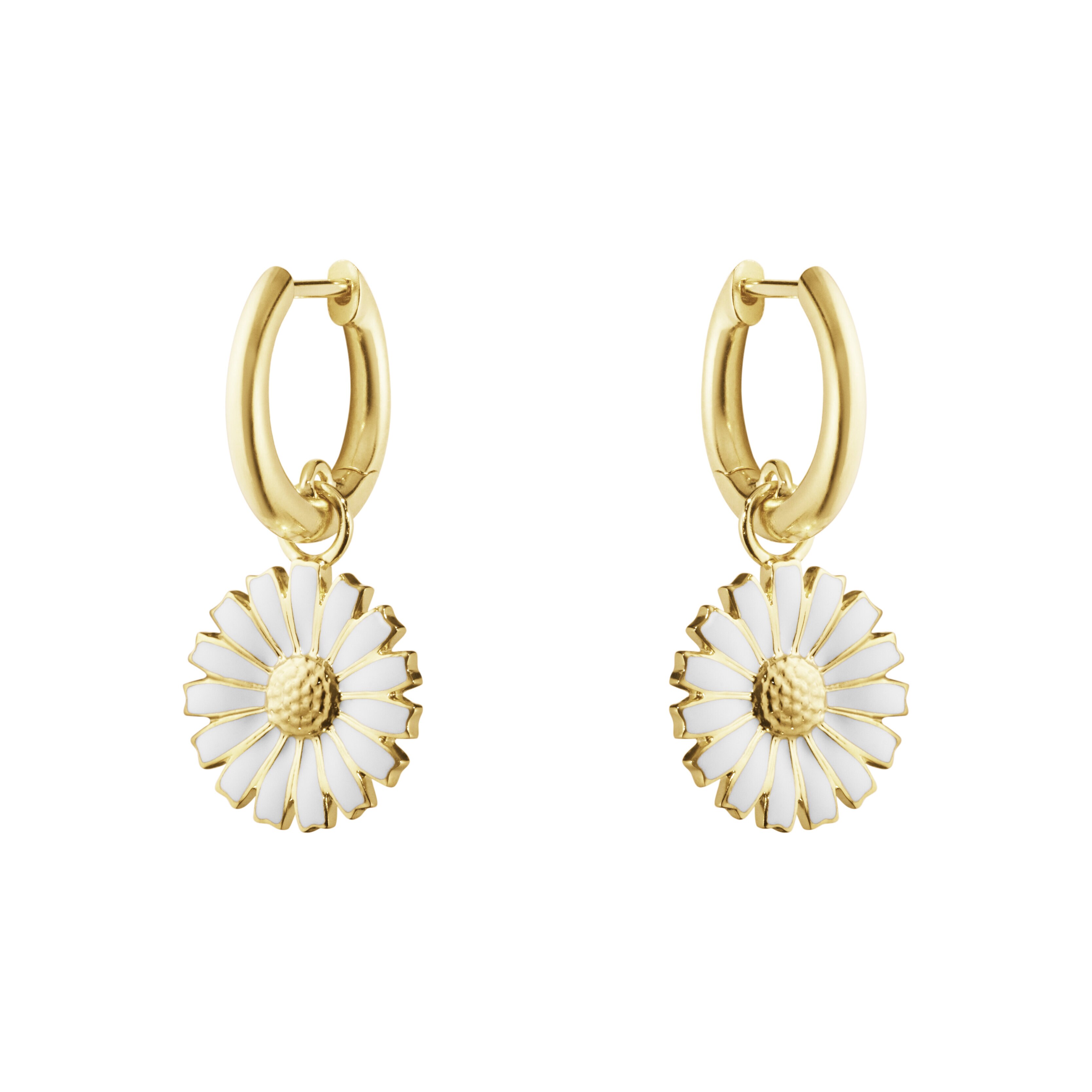 Daisy Earrings Gold Plated